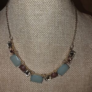 Vintage Signed Crown Trifari Art Deco Necklace